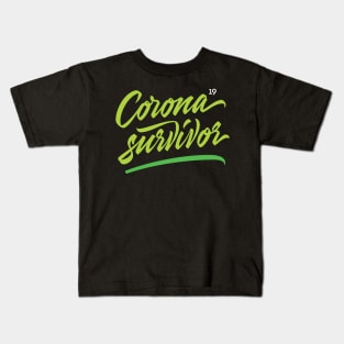 Coronavirus Survivor Kids T-Shirt